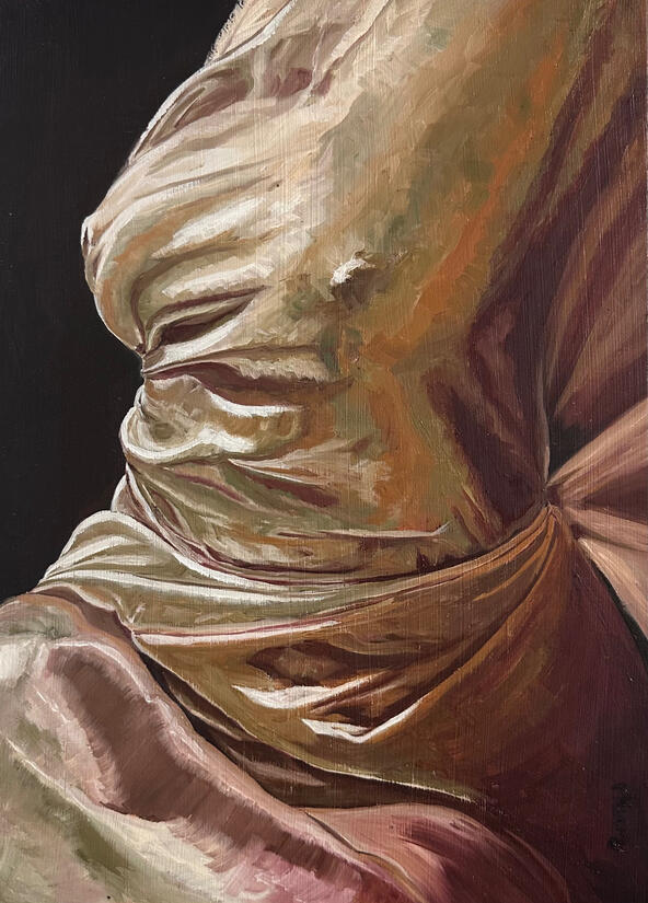 Petit Chic | 30x42.3 cm | Oil on Canvas Panel | July 2024