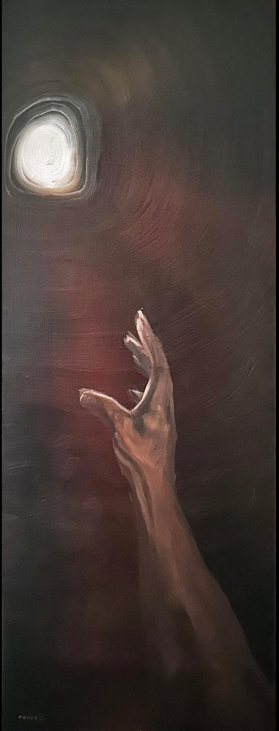 So Close | 30x81 cm | Oil on Canvas | April 2025