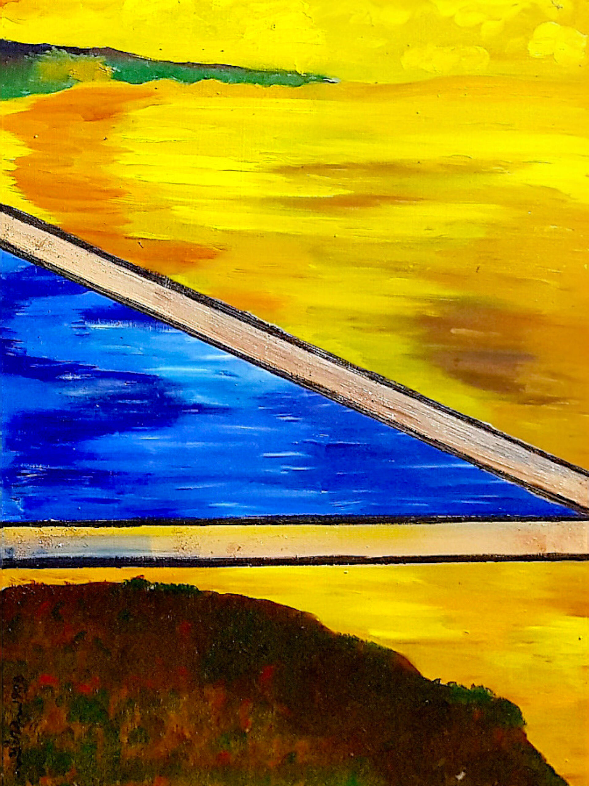 3/3 of Tryptich | Oil on Canvas | 2019