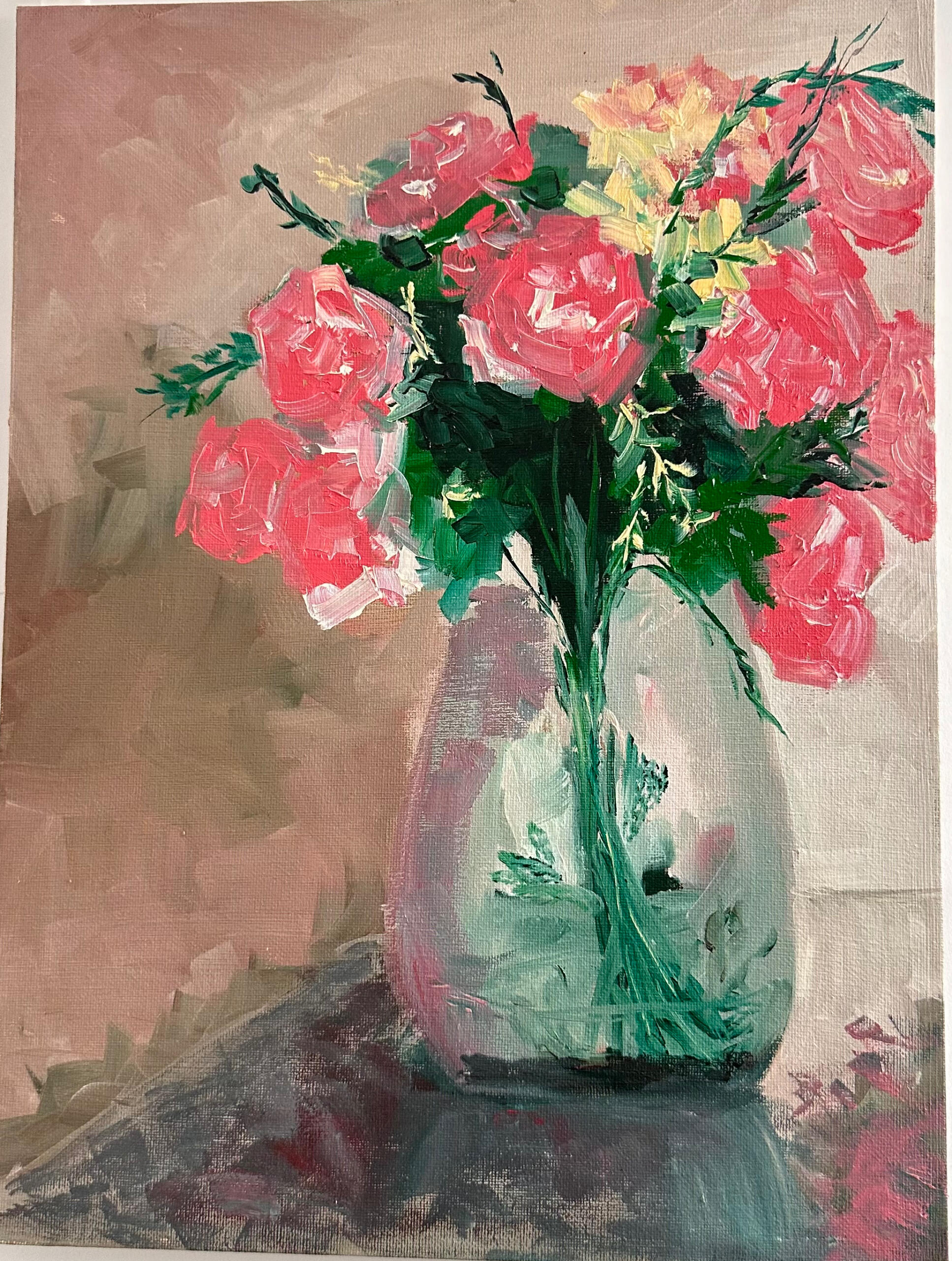Untitled | Acrylic on Canvas Board | 2023
