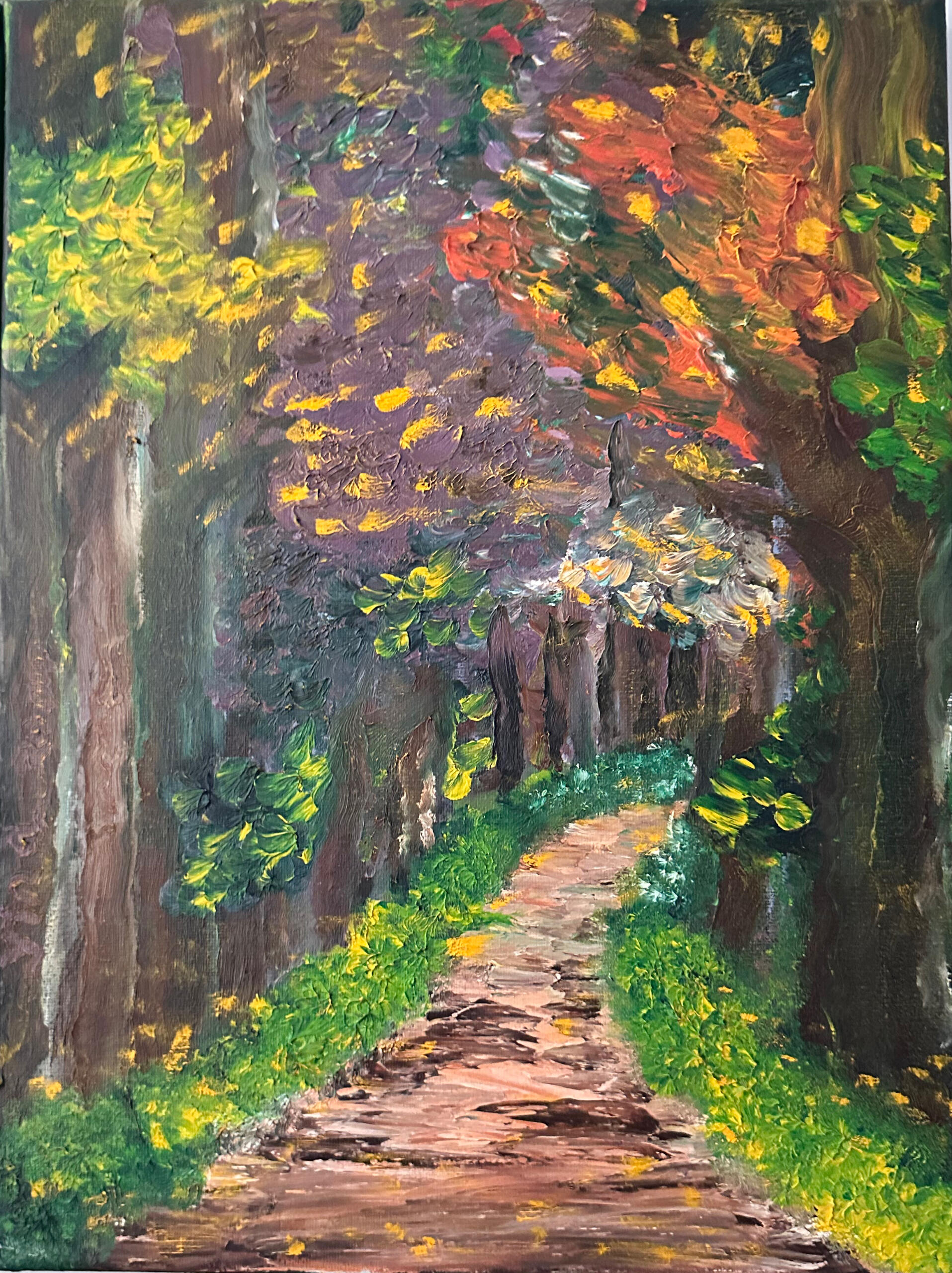 Untitled Nursery Piece | Oil on Canvas | 2020